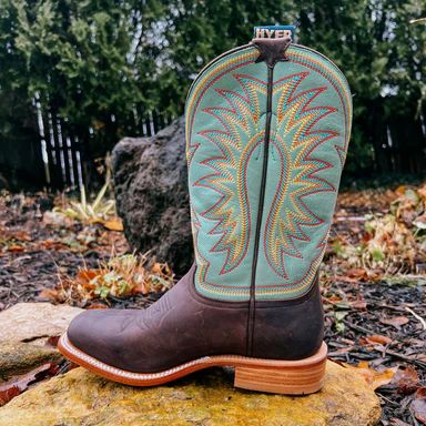 HYER BOOTS | WOMEN'S SPRING HILL - Chocolate/Mint