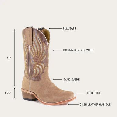 HYER BOOTS | WOMEN'S WILLOWBROOK - Tan/Brown