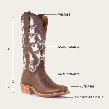 HYER BOOTS | WOMEN'S ROZEL - Brown/Brown